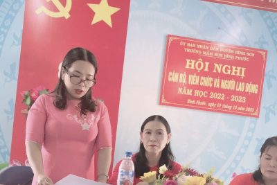 Hội nghị CBCCVC, NLĐ năm học 2022-2023